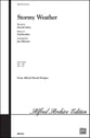 Stormy Weather SATB choral sheet music cover